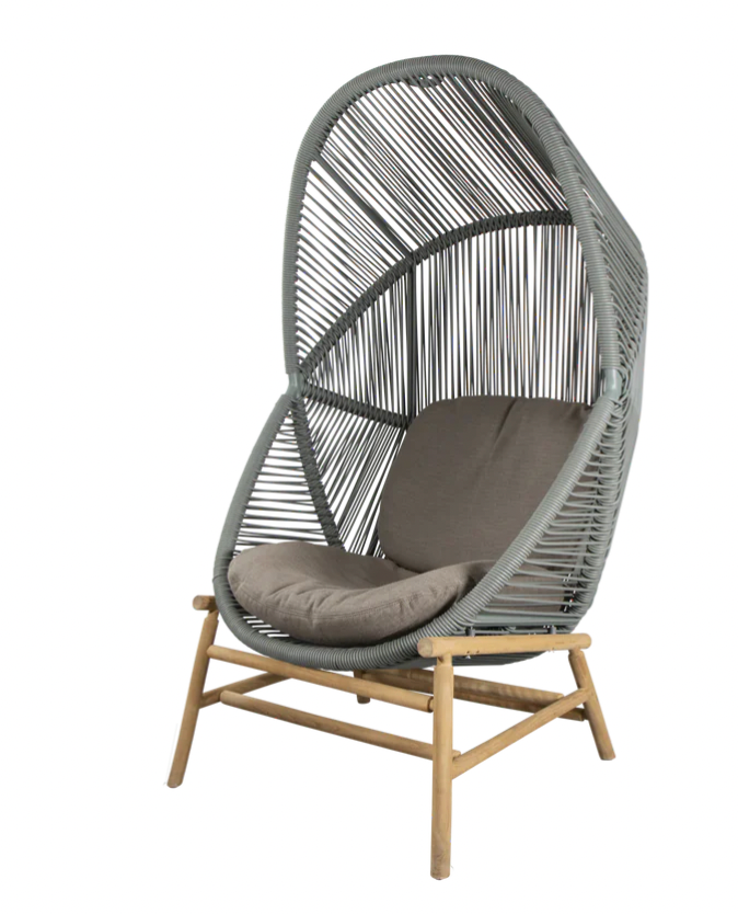 Hive Woven Hanging Chair with Cushions