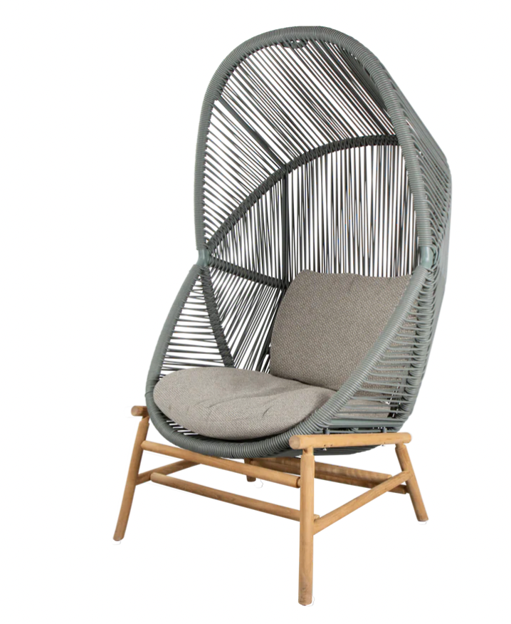 Hive Woven Hanging Chair with Cushions