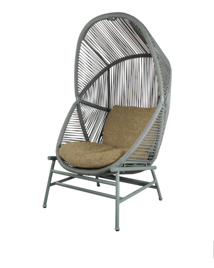 Hive Woven Hanging Chair with Cushions