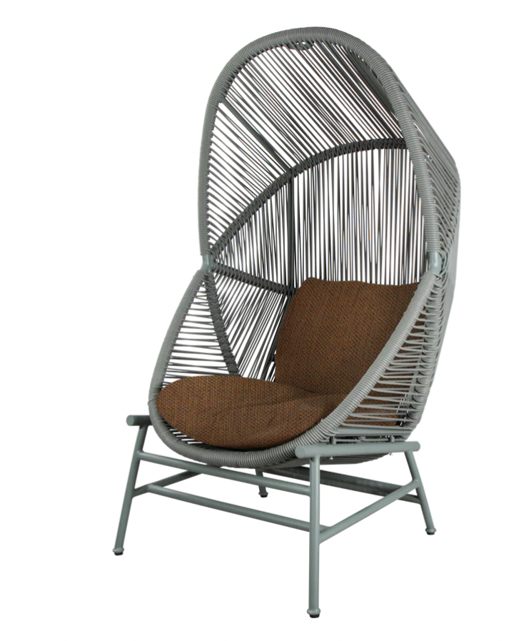Hive Woven Hanging Chair with Cushions