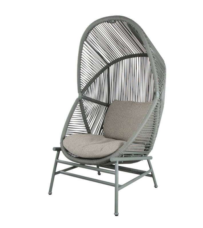 Hive Woven Hanging Chair with Cushions