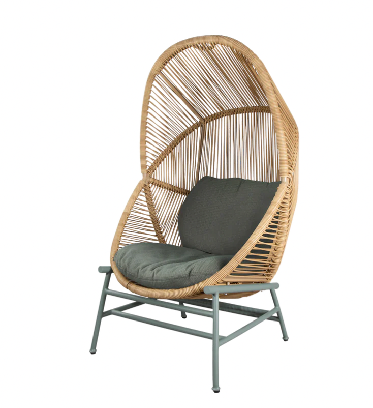 Hive Woven Hanging Chair with Cushions