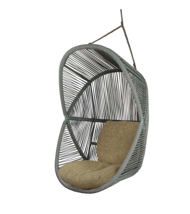 Hive Woven Hanging Chair with Cushions