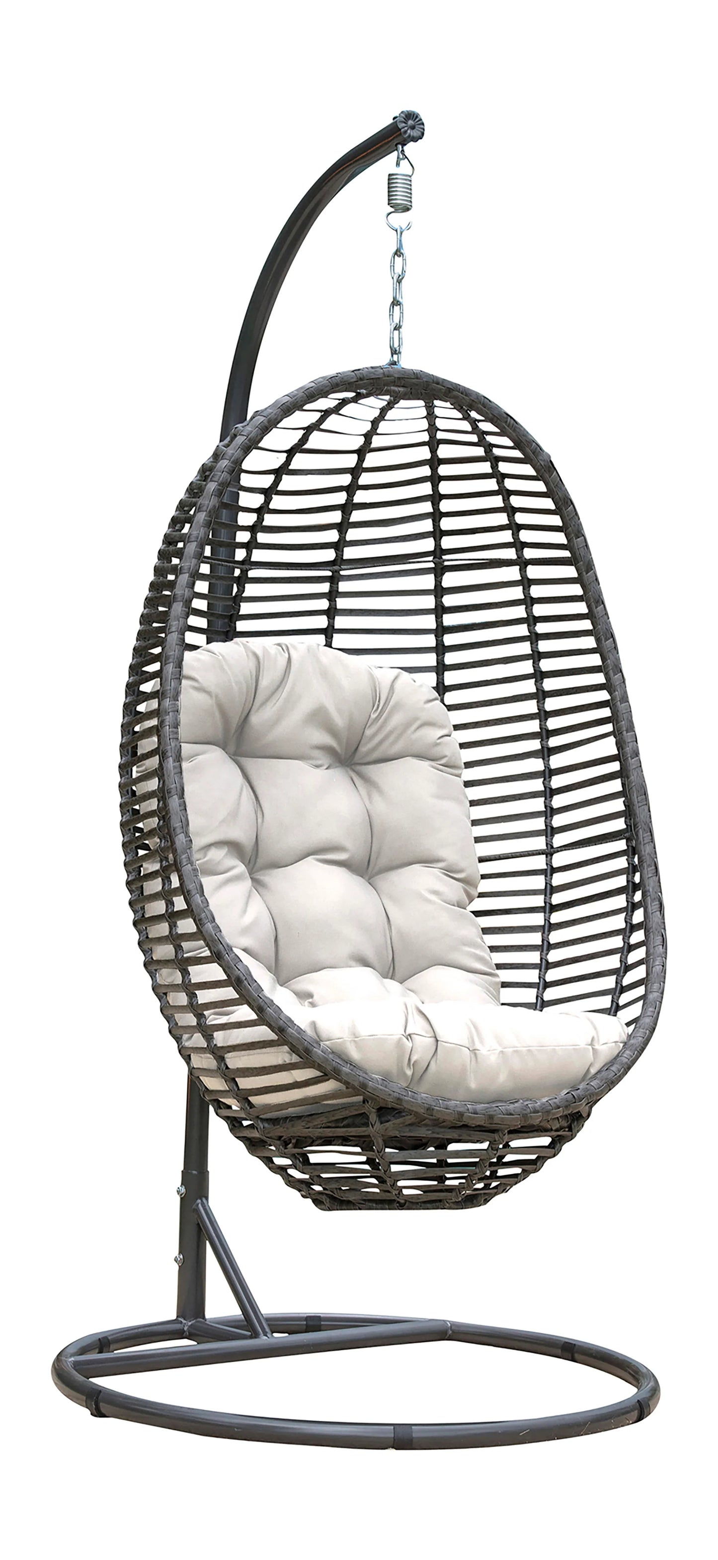 Panama Jack Graphite Hanging Chair with Stand