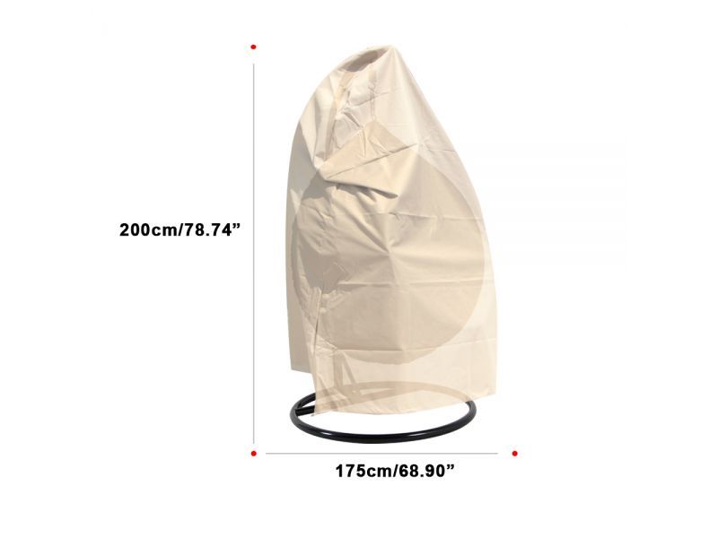 Single Hanging Chair Outdoor Cover