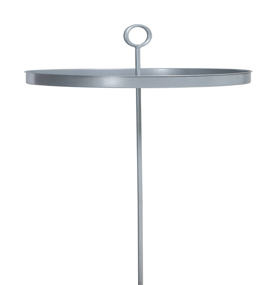 Mosero - Silver - Powder Coated Steel Hammock Table - HangingComfort