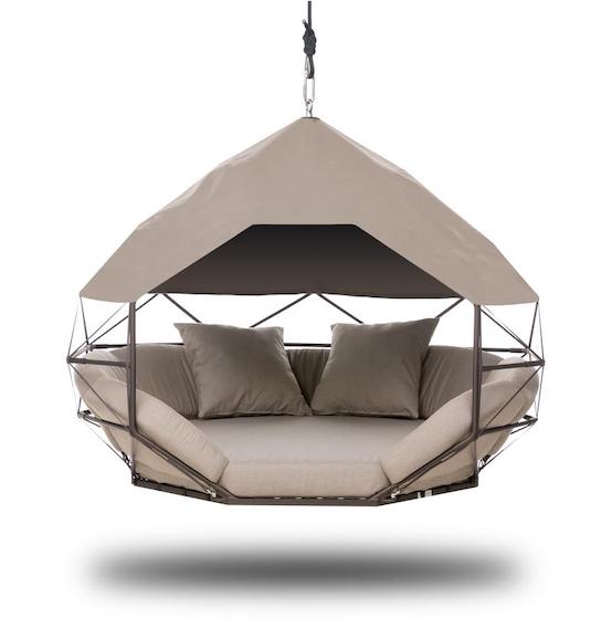 Large KODAMA™ Zome Sun Shade - HangingComfort