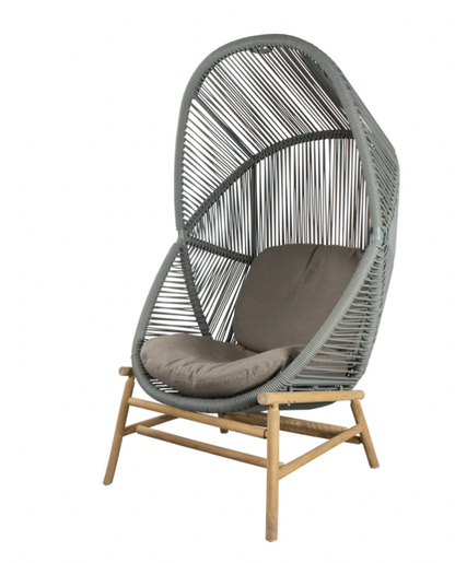 Hive Woven Hanging Chair with Cushions