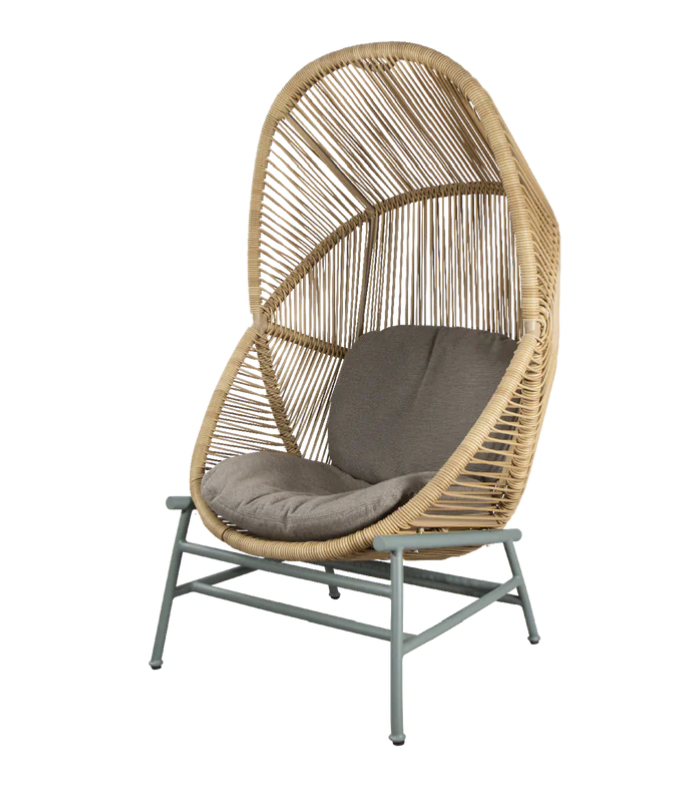 Hive Woven Hanging Chair with Cushions