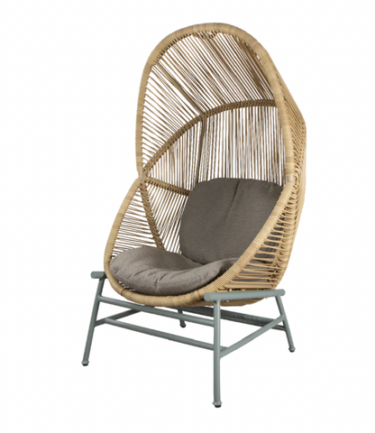 Hive Woven Hanging Chair with Cushions