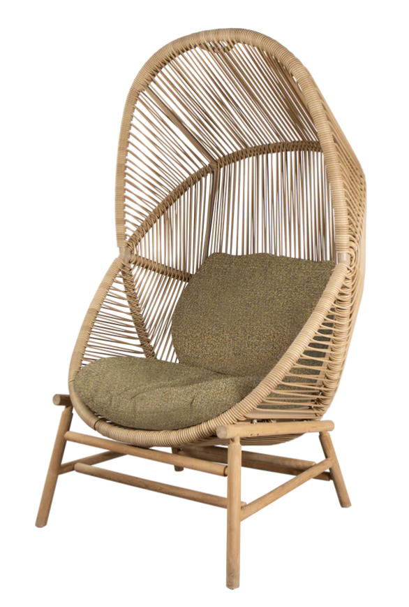 Hive Woven Hanging Chair with Cushions