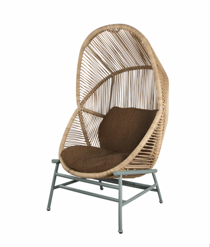 Hive Woven Hanging Chair with Cushions