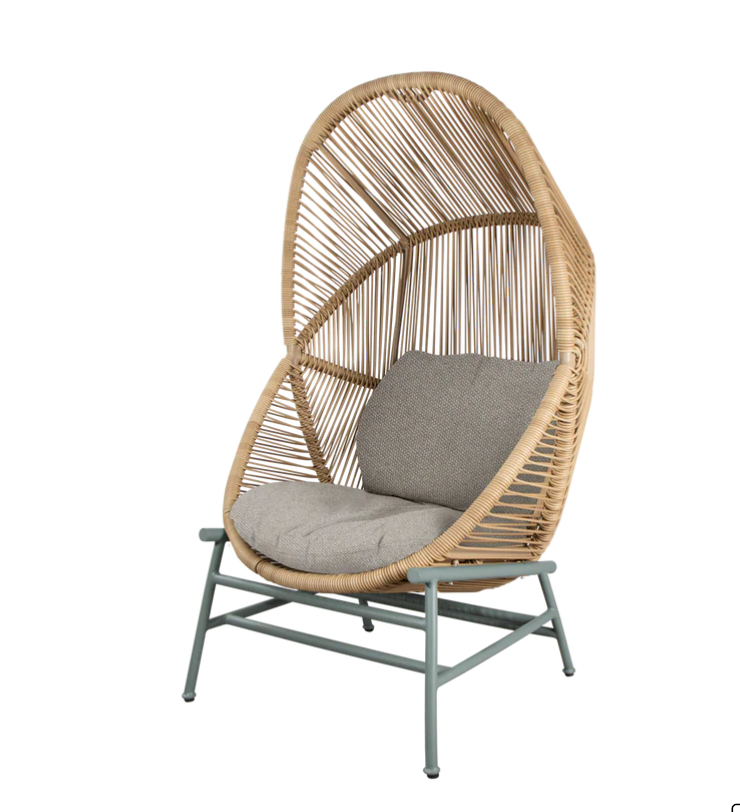 Hive Woven Hanging Chair with Cushions