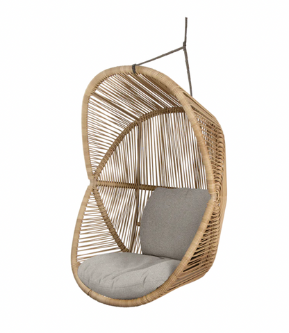 Hive Woven Hanging Chair with Cushions
