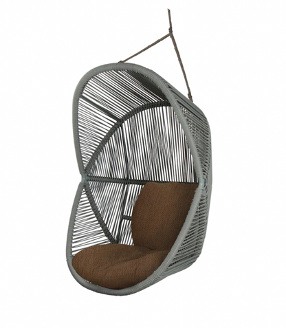 Hive Woven Hanging Chair with Cushions