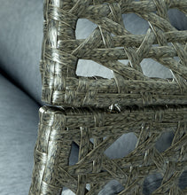 Load image into Gallery viewer, Modern Charcoal Wicker - Modular Double Hanging Chair - HangingComfort