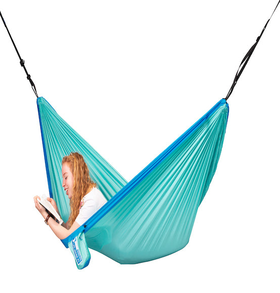 Colibri 3.0 - Caribic - Single Travel Hammock with Suspension - HangingComfort