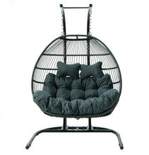 Load image into Gallery viewer, Foldable Double Hanging Chair - HangingComfort