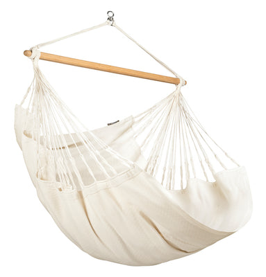 Habana - Latte - Organic Cotton Hammock Chair - HangingComfort