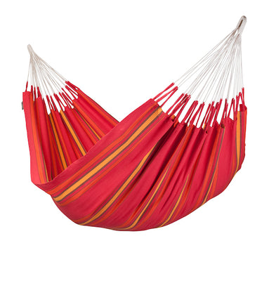 Currambera - Cherry - Organic Cotton Double Hammock - HangingComfort