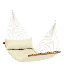 Load image into Gallery viewer, Alabama Vanilla Quilted Kingsize Spreader Bar Hammock