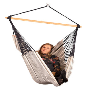 Habana - Zebra - Organic Cotton Hammock Chair - HangingComfort