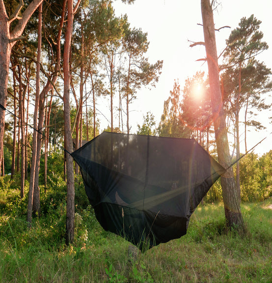 BugNet - Black - 360° Mosquito Net - HangingComfort