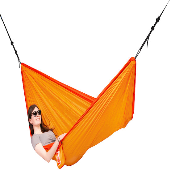 Colibri 3.0 - Sunrise - Single Travel Hammock with Suspension - HangingComfort
