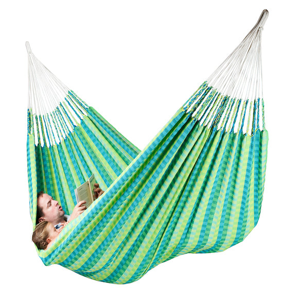 Carolina - Spring - Organic Cotton Double Hammock - HangingComfort