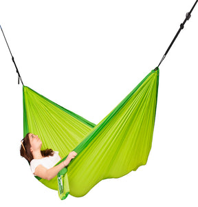 Colibri 3.0 - Palm - Single Travel Hammock with Suspension - HangingComfort