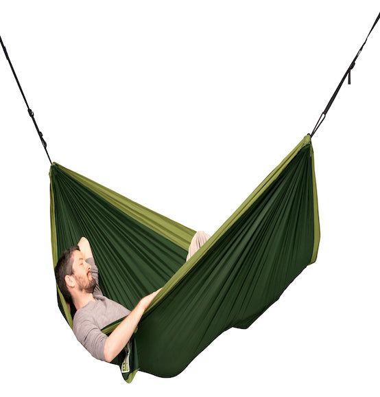 Colibri 3.0 - Forrest - Single Travel Hammock with Suspension - HangingComfort