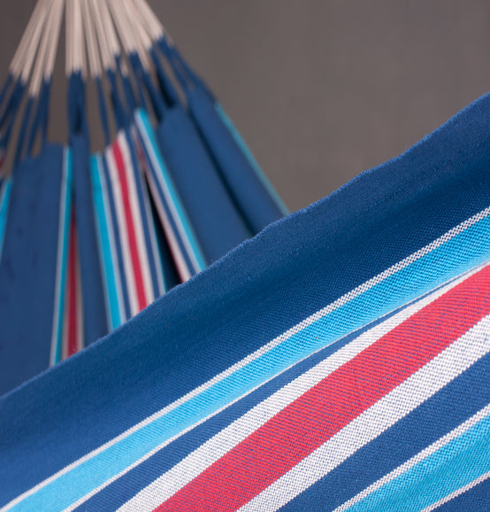 Currambera - Blueberry - Organic Cotton Double Hammock - HangingComfort
