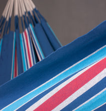 Load image into Gallery viewer, Currambera - Blueberry - Organic Cotton Double Hammock - HangingComfort