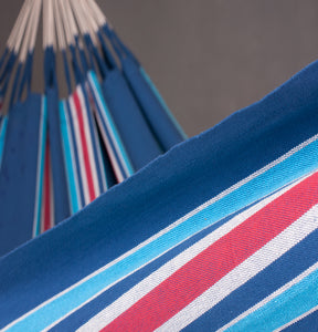Currambera - Blueberry - Organic Cotton Double Hammock - HangingComfort