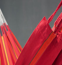 Load image into Gallery viewer, Currambera - Cherry - Organic Cotton Double Hammock - HangingComfort