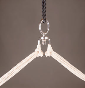 Habana - Latte - Organic Cotton Hammock Chair - HangingComfort
