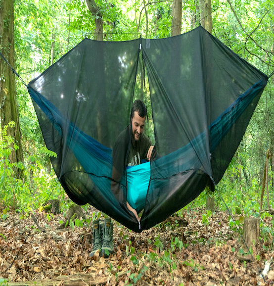 BugNet - Black - 360° Mosquito Net - HangingComfort