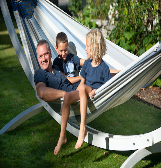 Brisa - Sea Salt - Weather Resistant Double Hammock - HangingComfort