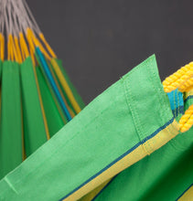 Load image into Gallery viewer, Currambera -Kiwi - Organic Cotton Double Hammock - HangingComfort