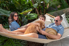 Load image into Gallery viewer, Alabama Vanilla Quilted Kingsize Spreader Bar Hammock