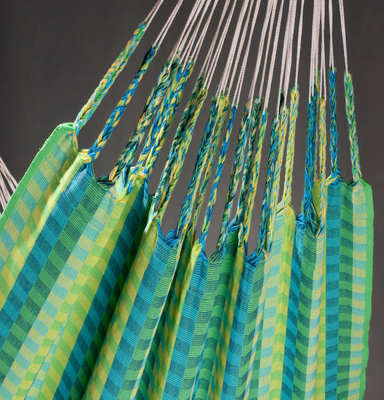 Carolina - Spring - Organic Cotton Double Hammock - HangingComfort