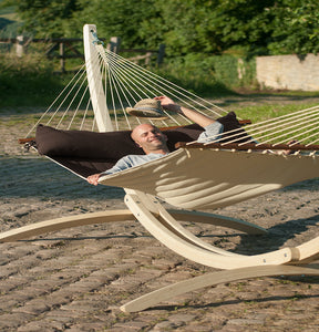 Alabama - Arabica - Quilted Kingsize Spreader Bar Hammock - HangingComfort