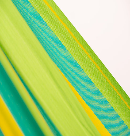 Brisa - Lime  - Weather Resistant Double Hammock - HangingComfort
