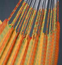 Load image into Gallery viewer, Carolina - Citrus - Organic Cotton Double Hammock - HangingComfort