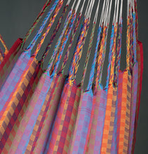Load image into Gallery viewer, Carolina - Flowers - Organic Cotton Double Hammock - HangingComfort