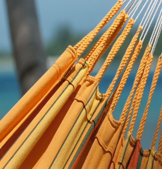 Currambera - Apricot - Organic Cotton Double Hammock - HangingComfort
