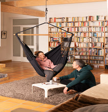 Load image into Gallery viewer, Habana - Onyx - Organic Cotton Hammock Chair - HangingComfort