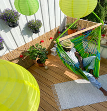 Load image into Gallery viewer, Domingo - Lime - Weather Resistant Hammock Chair - HangingComfort
