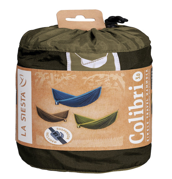 Colibri 3.0 - Canyon - Single Travel Hammock with Suspension - HangingComfort