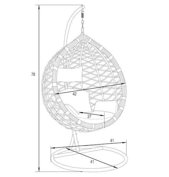 Omena Chair - HangingComfort